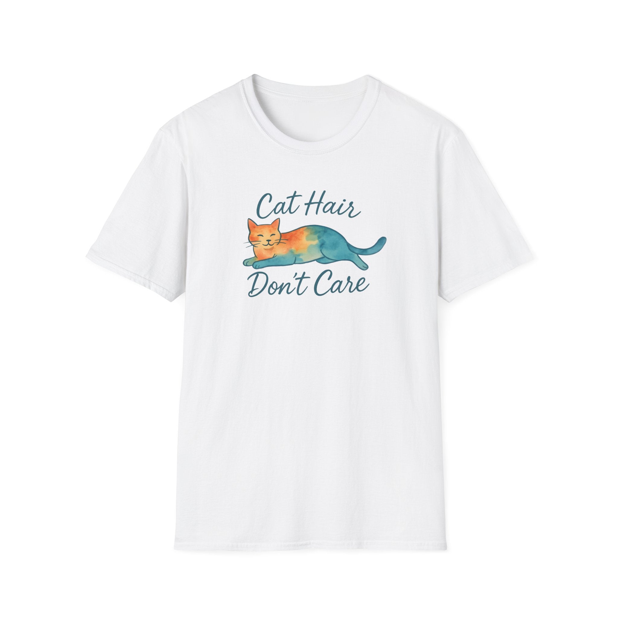 Cat Hair Don't Care T-Shirt Main image