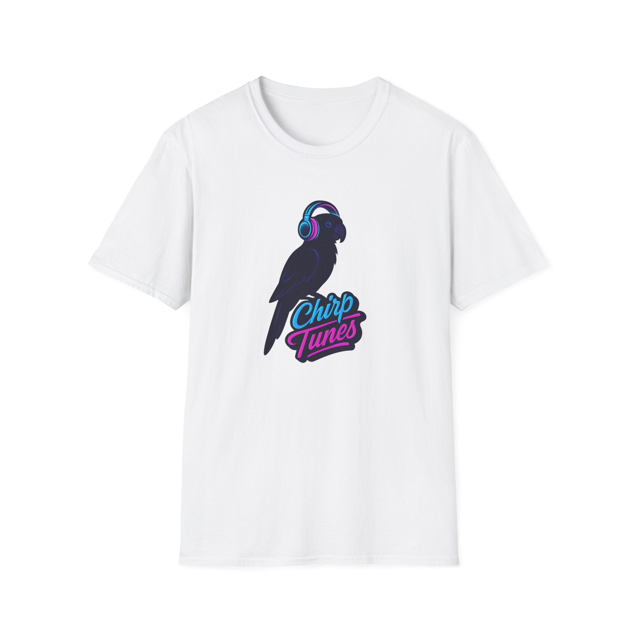 Chirp Tunes Neon Parrot T-Shirt Secondary image