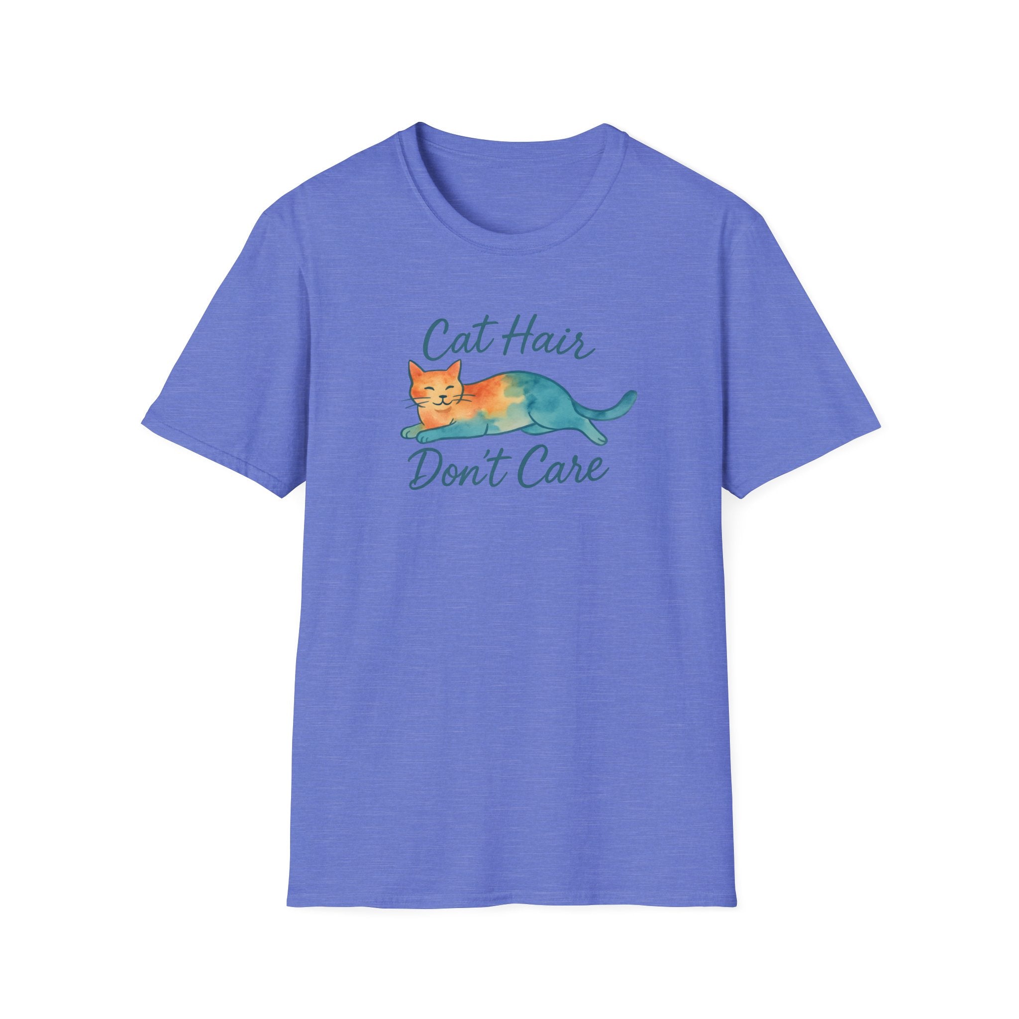 Cat Hair Don't Care T-Shirt Secondary image