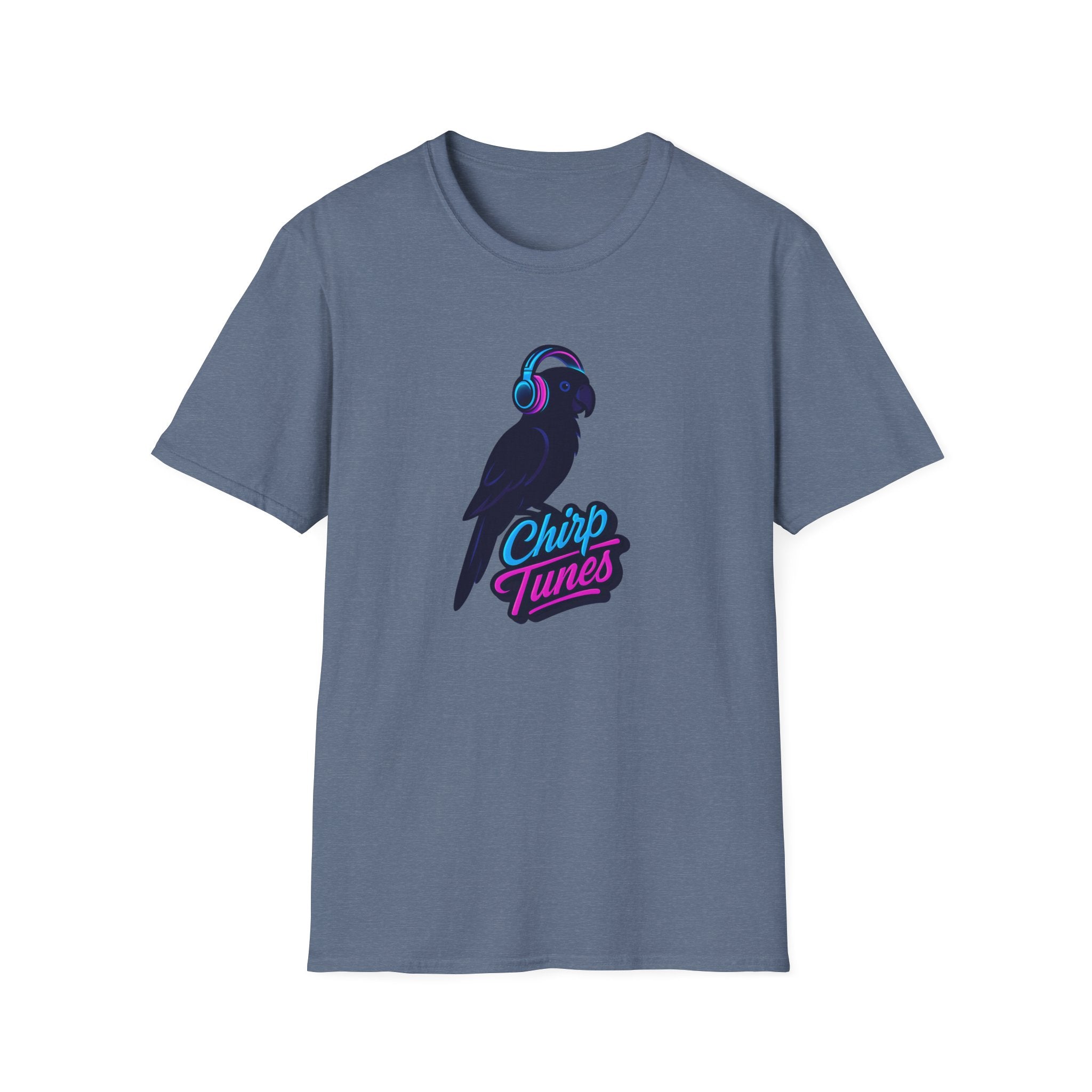 Chirp Tunes Neon Parrot T-Shirt Main image