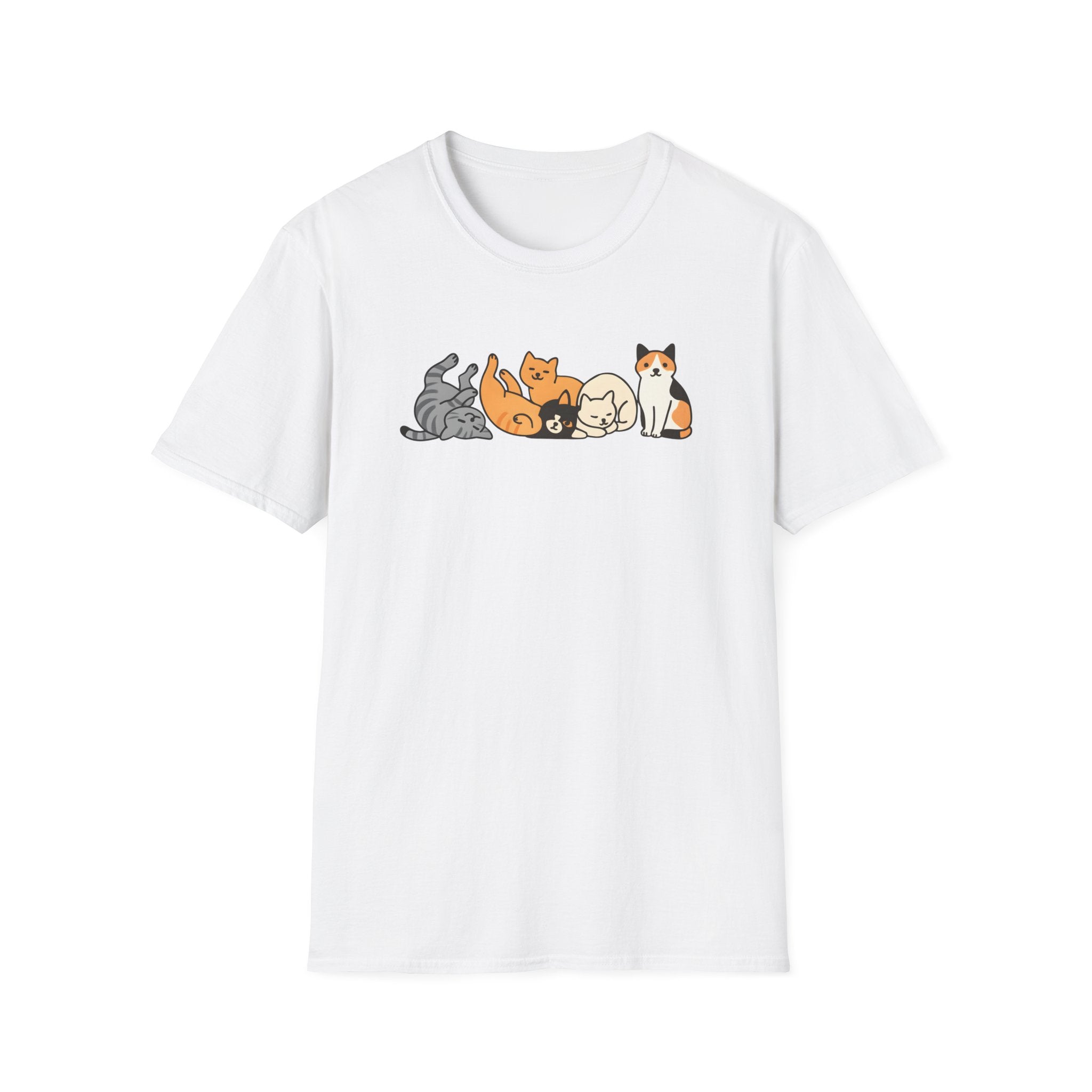 Cats Resting Together T-Shirt Secondary image