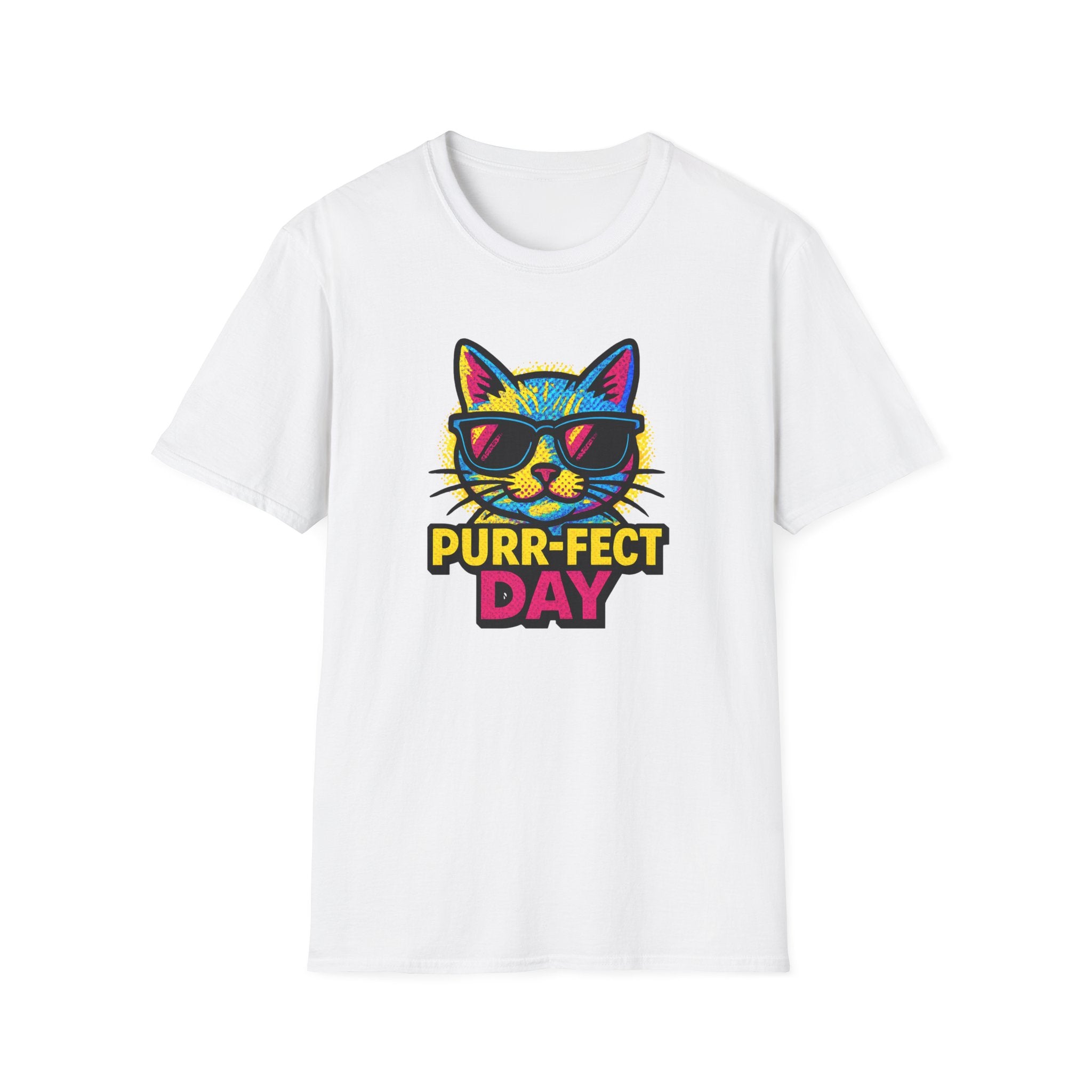 Purr-Fect Day Cat T-Shirt Secondary image