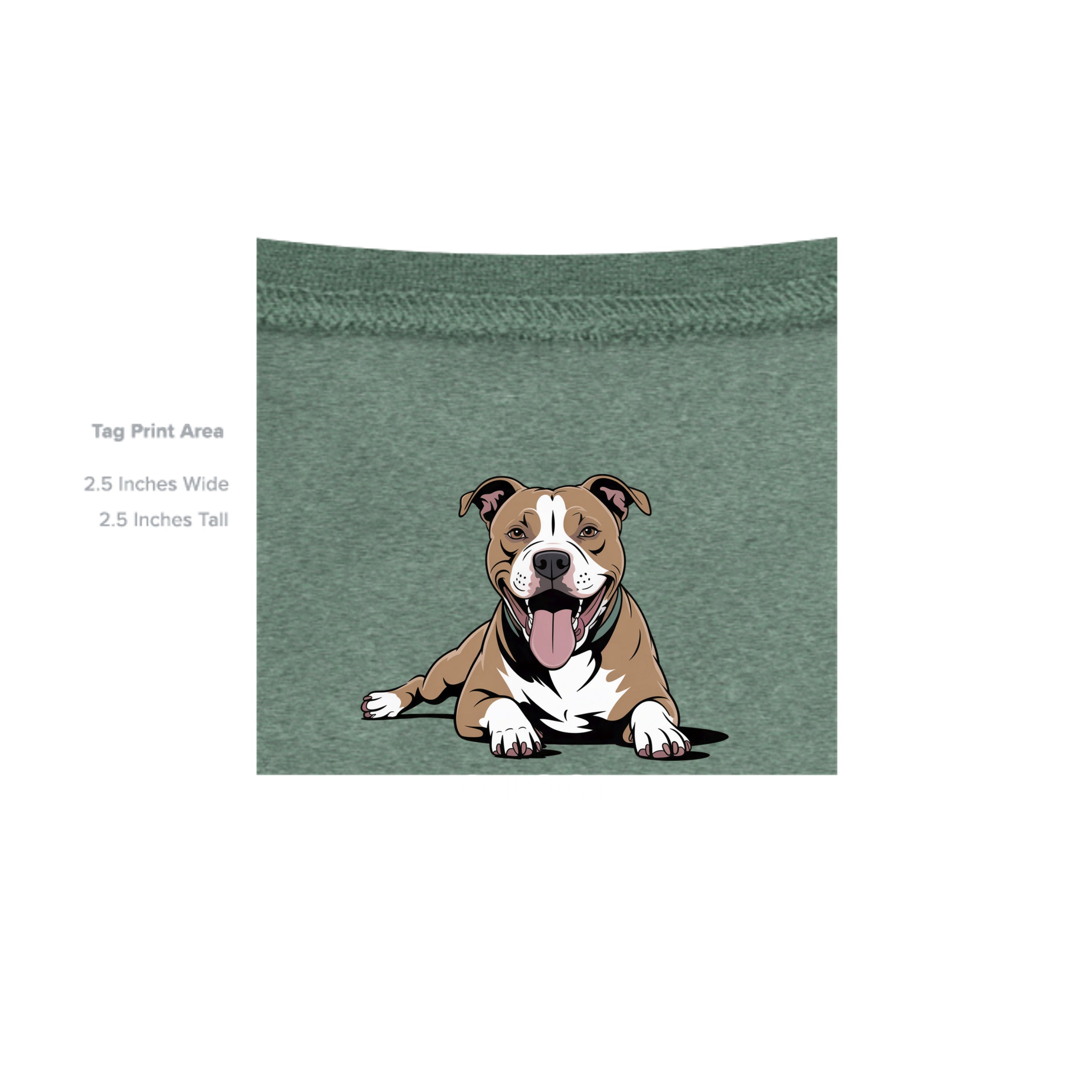 Heather Sport Dark Green - G185 - INSIDE_TAG_LINE