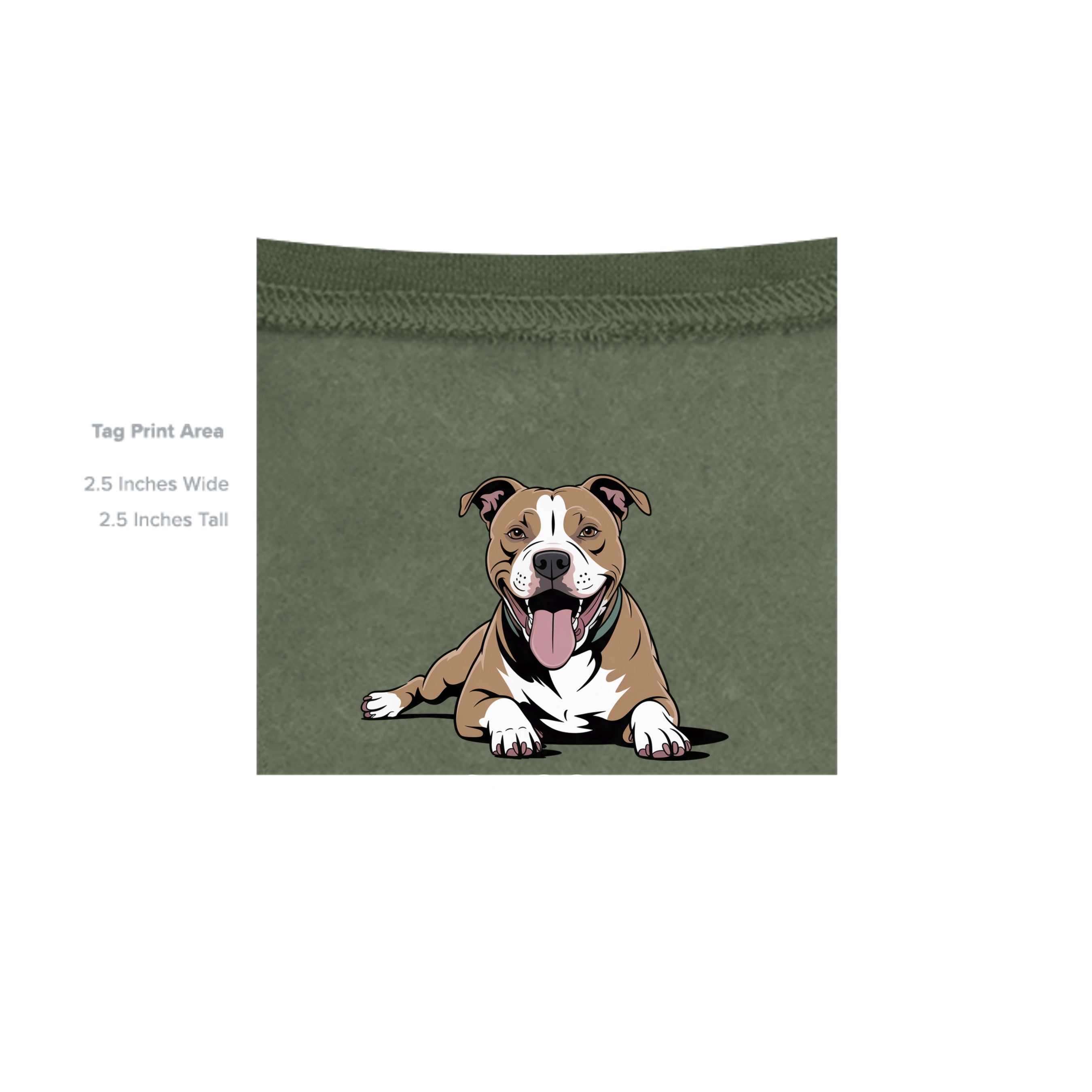 MILITARY GREEN - G185 - INSIDE_TAG_LINE