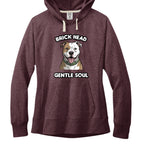 Maroon Heather - FRONT