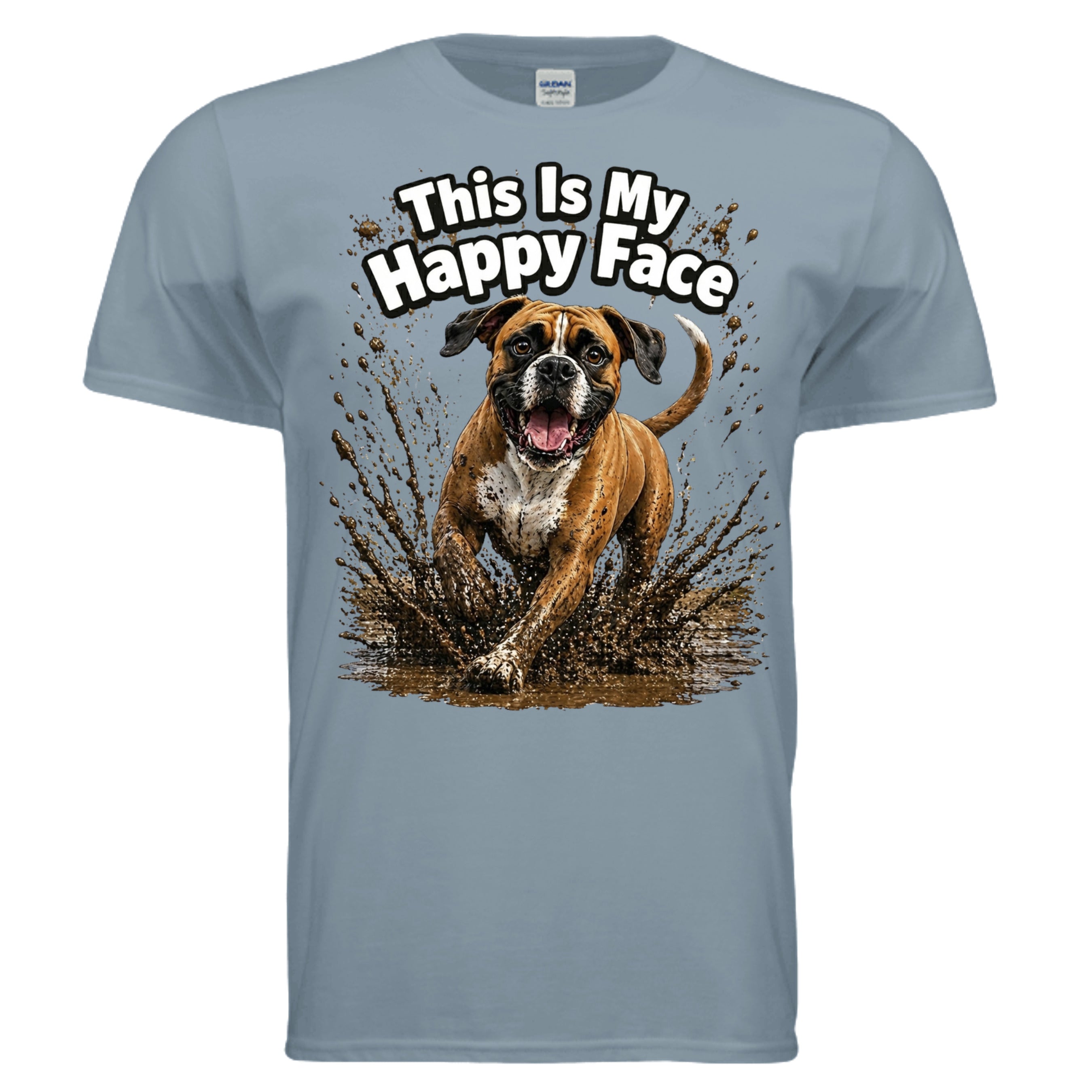 Boxer Happy Face Mud Tee Secondary image