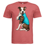 RED TRIBLEND - 3413C - FRONT