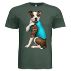 Solid Forest Triblend - 3413C - FRONT