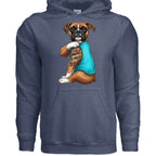 Heather Sport Dark Navy - G185 - FRONT